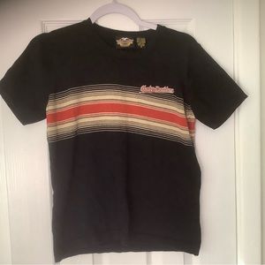 Medium Harley Davidson women’s knot embroidered top